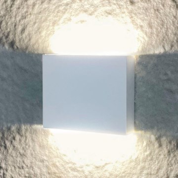 LED Spoljna zidna lampa CHICAGO 2xLED/3,25W/230V IP44 bela