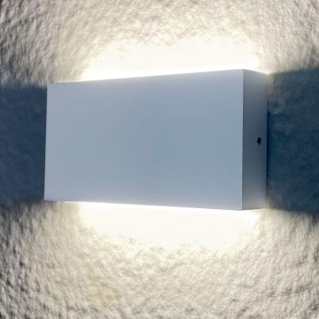 LED Spoljna zidna lampa CHICAGO 2xLED/5,5W/230V IP44 bela