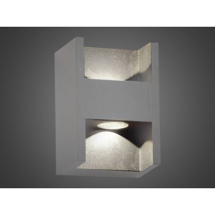 LED Spoljna zidna lampa CISSA 2xLED/2W/230V IP54