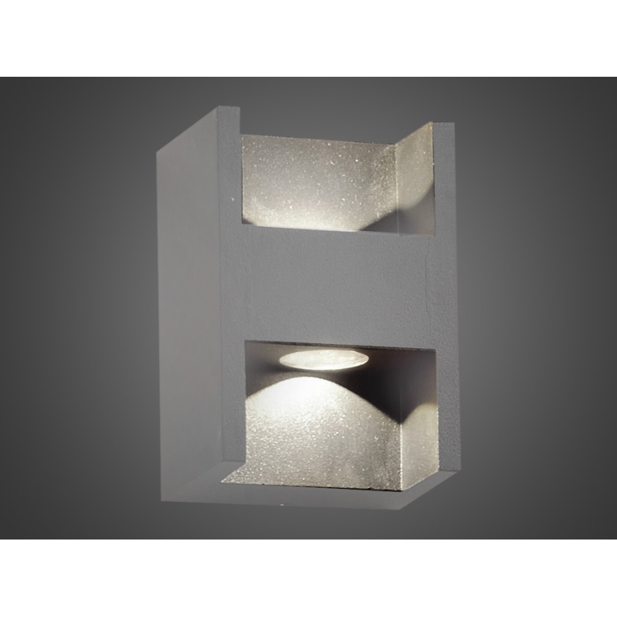 LED Spoljna zidna lampa CISSA 2xLED/2W/230V IP54