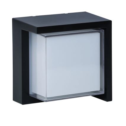 LED Spoljna zidna lampa ESSEN LED/12W/230V IP44 crno
