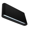 LED Spoljna zidna lampa FLOW 2xLED/6W/230V IP54 3000K crno