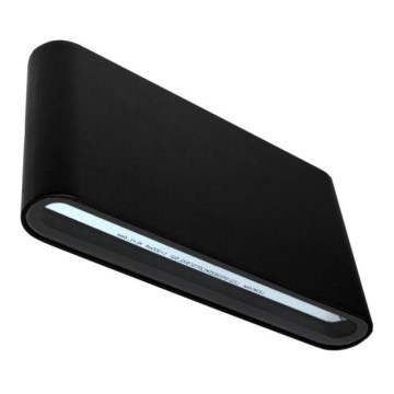 LED Spoljna zidna lampa FLOW 2xLED/6W/230V IP54 3000K crno