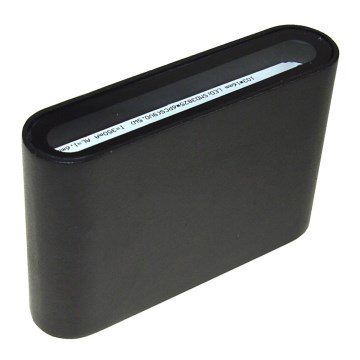 LED Spoljna zidna lampa FLOW LED/3W/230V IP54 crno