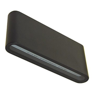 LED Spoljna zidna lampa FLOW LED/6W/230V IP54 4000K antracit