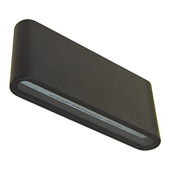 LED Spoljna zidna lampa FLOW LED/6W/230V IP54 4000K antracit