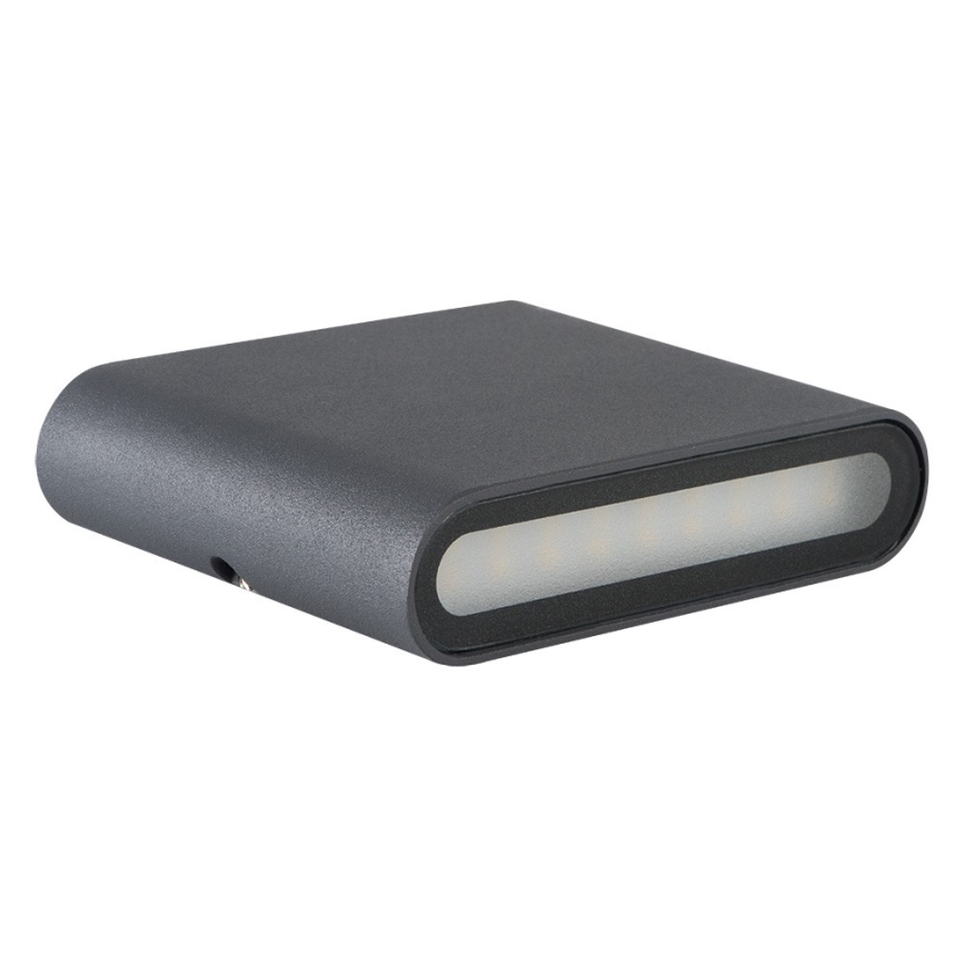 LED Spoljna zidna lampa GARTO LED/8W/230V grafitno