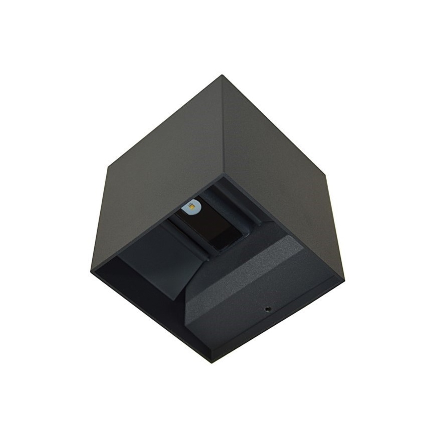 LED Spoljna zidna lampa KREON 2xLED/3W/230V IP54 3000K crno