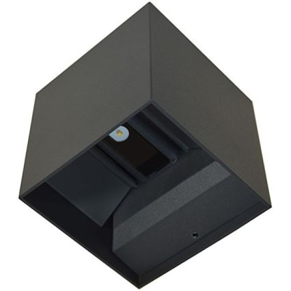 LED Spoljna zidna lampa KREON 2xLED/3W/230V IP54 4000K antracit