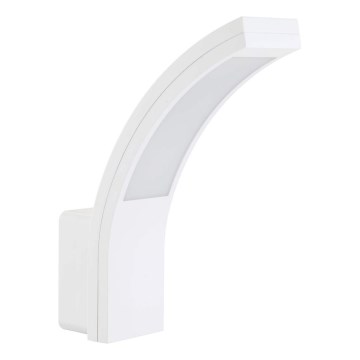 LED Spoljna zidna lampa LED/10W/230V IP54 bela