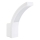 LED Spoljna zidna lampa LED/10W/230V IP54 bela