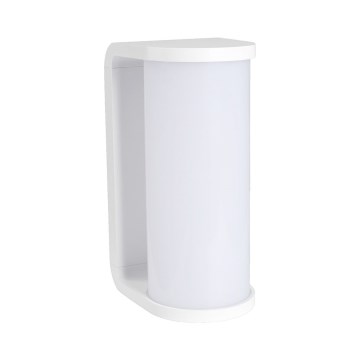 LED Spoljna zidna lampa LED/12W/230V 3000/4200/6500K IP65 bela