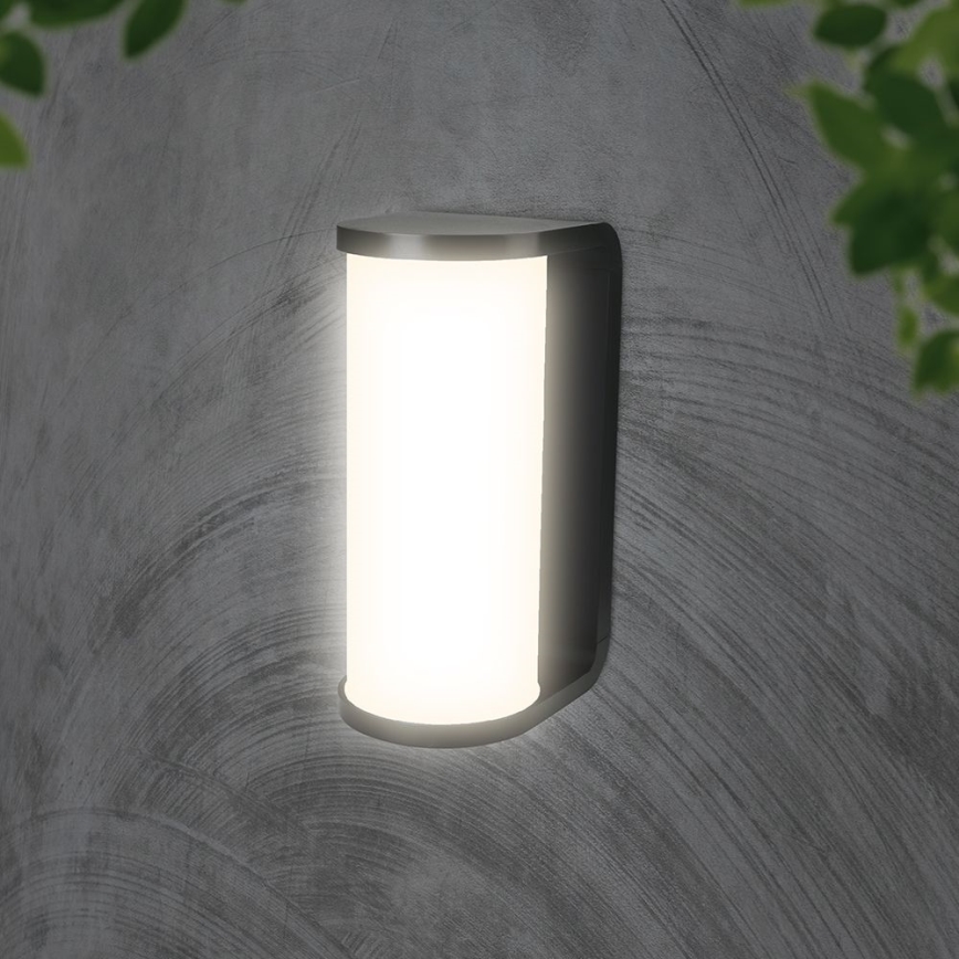 LED Spoljna zidna lampa LED/12W/230V 3000/4200/6500K IP65 crno