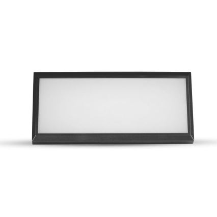 LED Spoljna zidna lampa LED/12W/230V 3000K IP65 crno