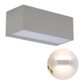 LED Spoljna zidna lampa LED/12W/230V 3000K IP65
