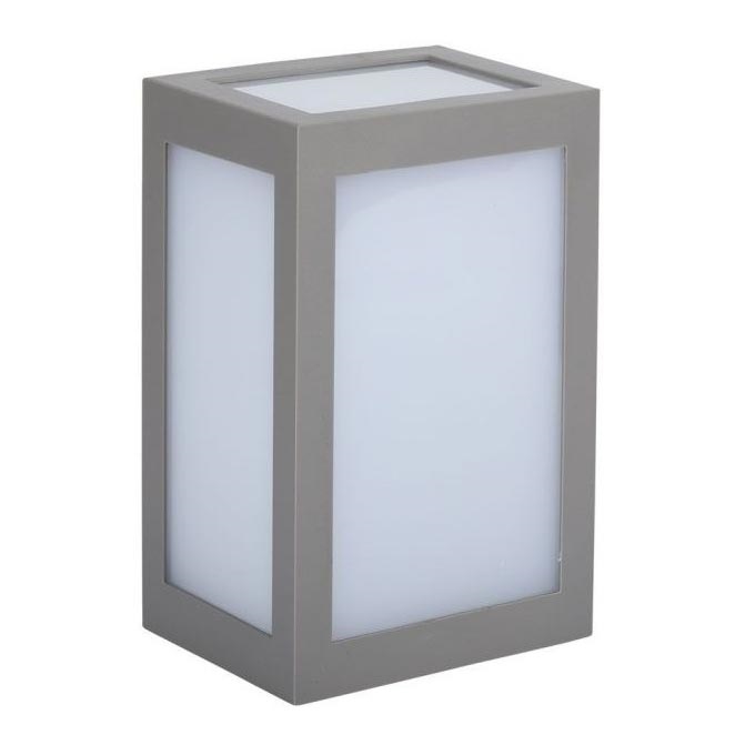 LED Spoljna zidna lampa LED/12W/230V 3000K IP65 sivo