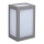 LED Spoljna zidna lampa LED/12W/230V 3000K IP65 sivo