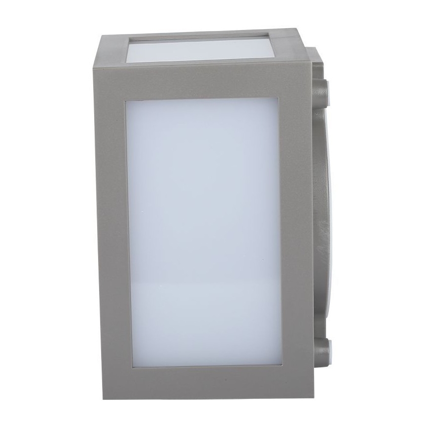 LED Spoljna zidna lampa LED/12W/230V 3000K IP65 sivo