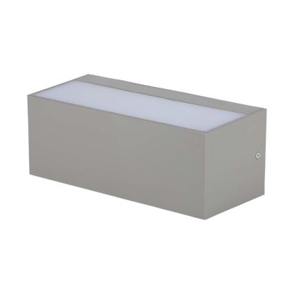 LED Spoljna zidna lampa LED/12W/230V 4000K IP65