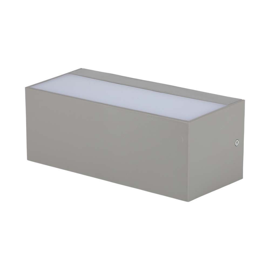 LED Spoljna zidna lampa LED/12W/230V 4000K IP65
