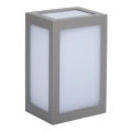 LED Spoljna zidna lampa LED/12W/230V 4000K IP65 sivo