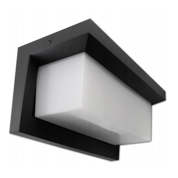 LED Spoljna zidna lampa LED/12W/230V IP54 crno
