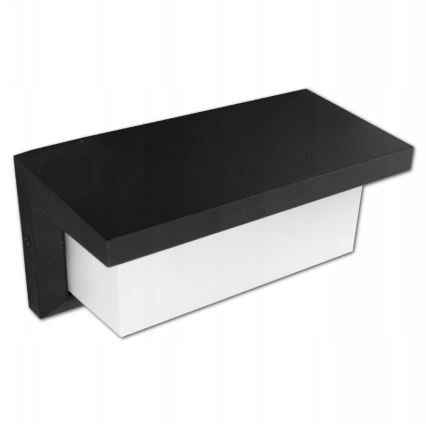 LED Spoljna zidna lampa LED/12W/230V IP54 crno