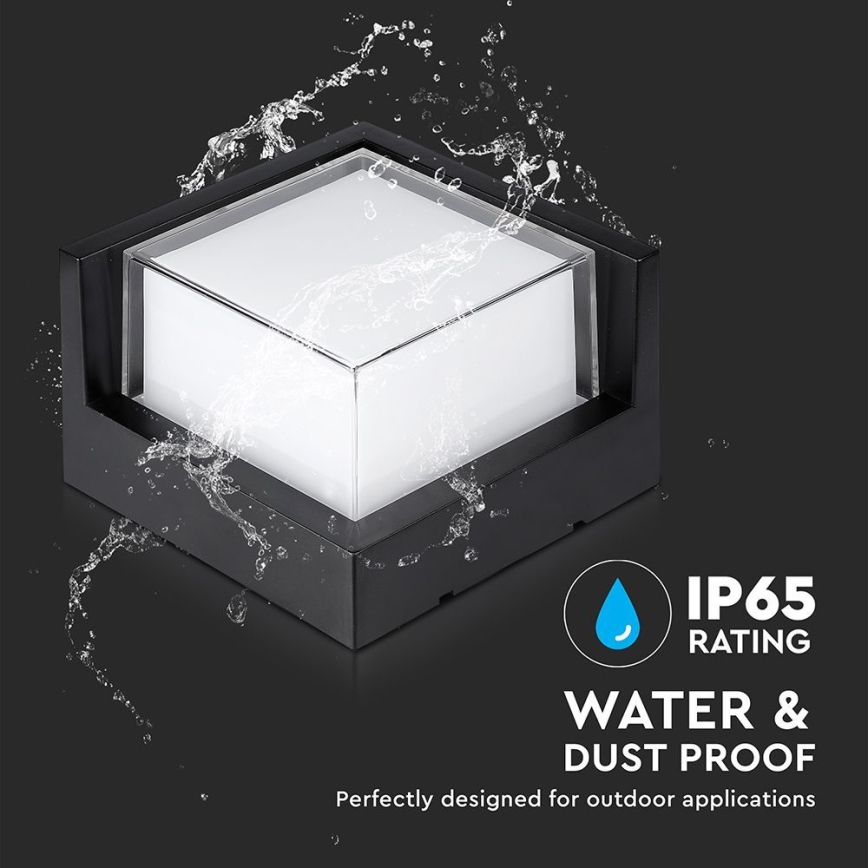 LED Spoljna zidna lampa LED/12W/230V IP65