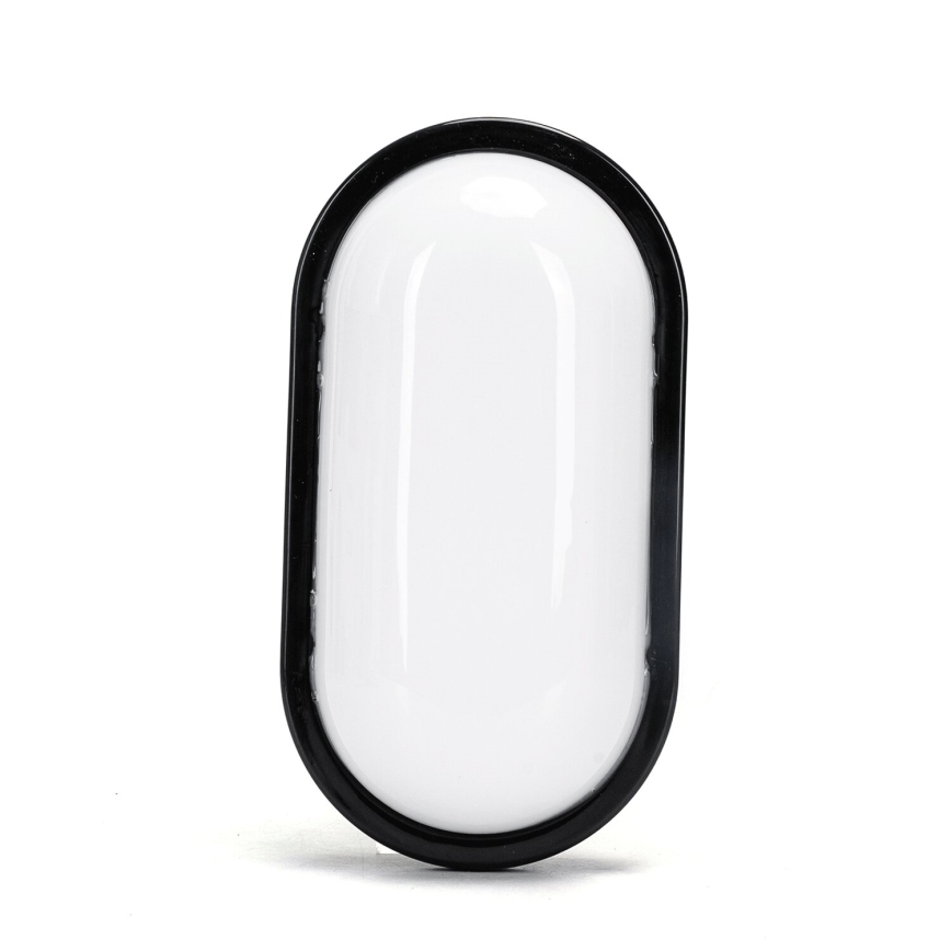 LED Spoljna zidna lampa LED/15W/230V 6500K crno IP65