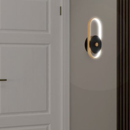LED Spoljna zidna lampa LED/15W/230V IP54 3000K mesing