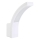 LED Spoljna zidna lampa LED/15W/230V IP54 bela