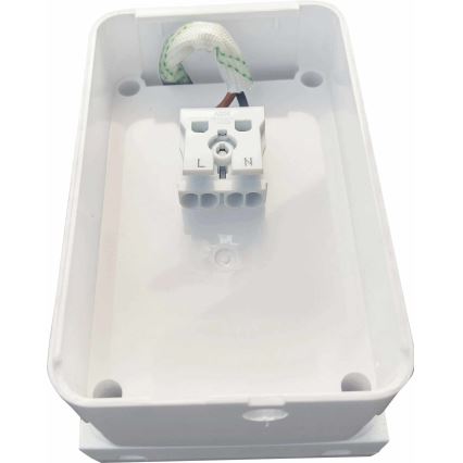LED Spoljna zidna lampa LED/15W/230V IP54 bela