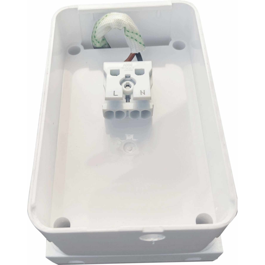 LED Spoljna zidna lampa LED/15W/230V IP54 bela