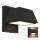 LED Spoljna zidna lampa LED/15W/230V IP65 4000K crno