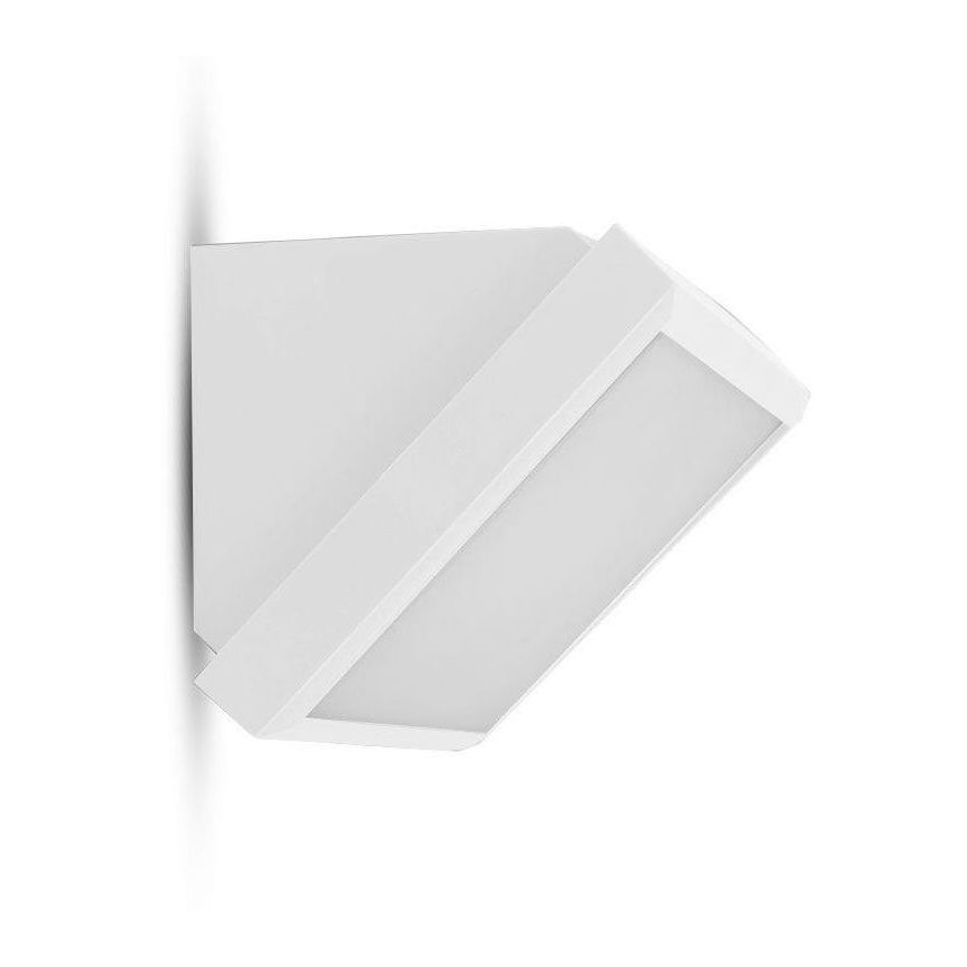 LED Spoljna zidna lampa LED/20W/230V 3000K IP65 bela