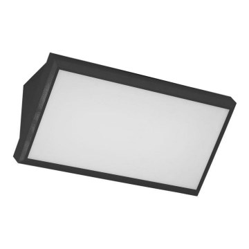 LED Spoljna zidna lampa LED/20W/230V 3000K IP65 crno