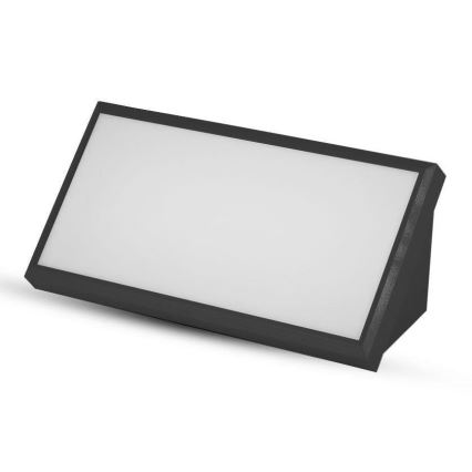 LED Spoljna zidna lampa LED/20W/230V 3000K IP65 crno