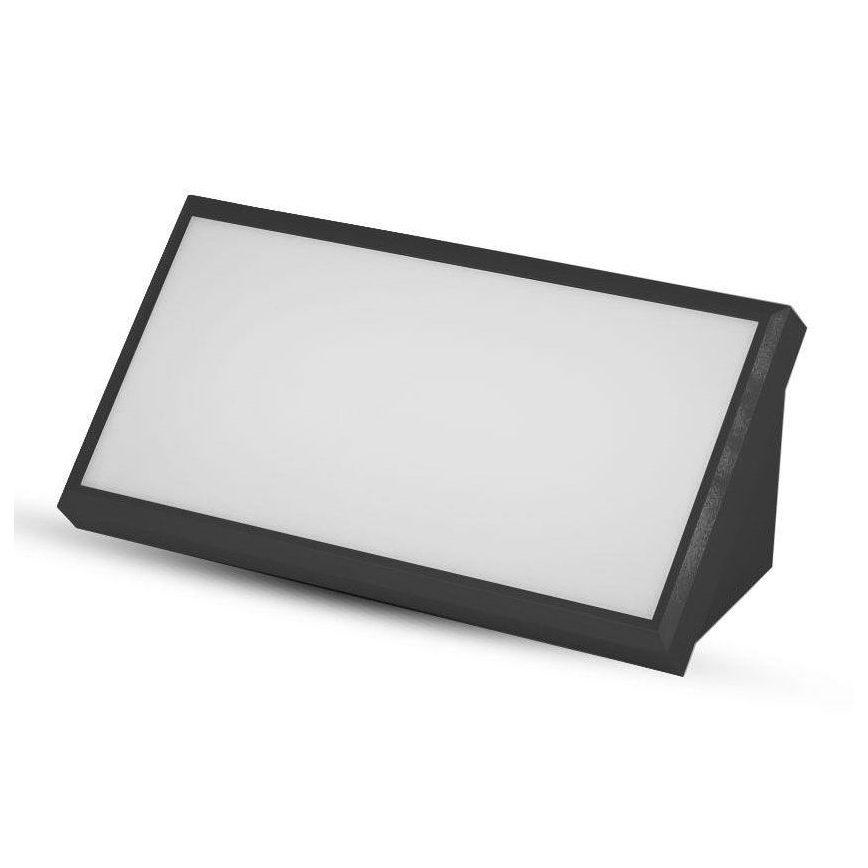 LED Spoljna zidna lampa LED/20W/230V 3000K IP65 crno