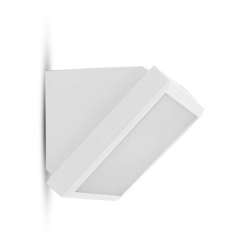 LED Spoljna zidna lampa LED/20W/230V 6400K IP65 bela