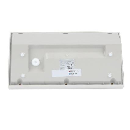 LED Spoljna zidna lampa LED/20W/230V 6400K IP65 bela