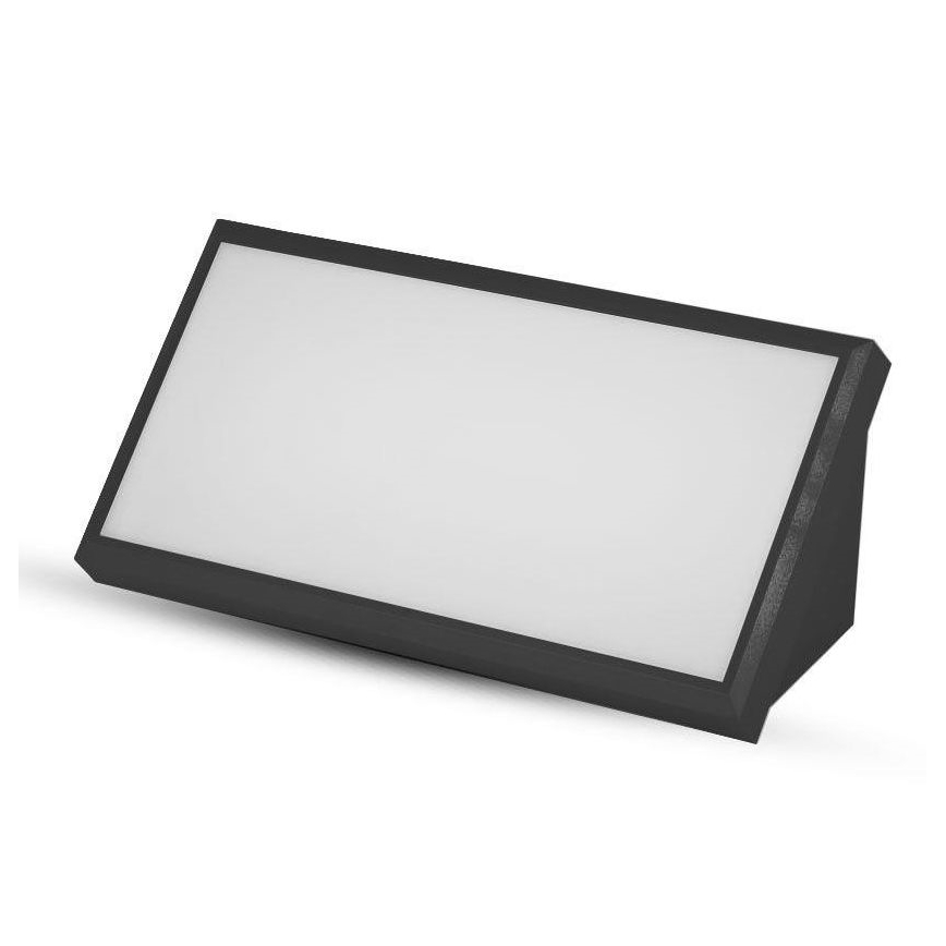 LED Spoljna zidna lampa LED/20W/230V 6400K IP65 crno