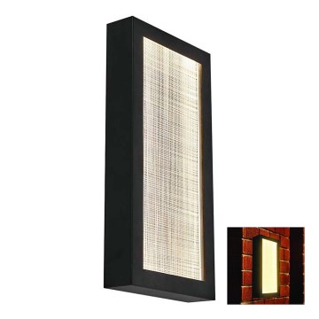 LED Spoljna zidna lampa LED/20W/230V IP65 3000K