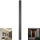 LED Spoljna zidna lampa LED/23W/230V 3000K IP65 antracit
