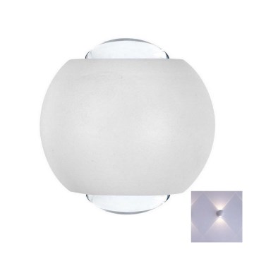 LED Spoljna zidna lampa LED/2W/230V 3000K IP54 bela