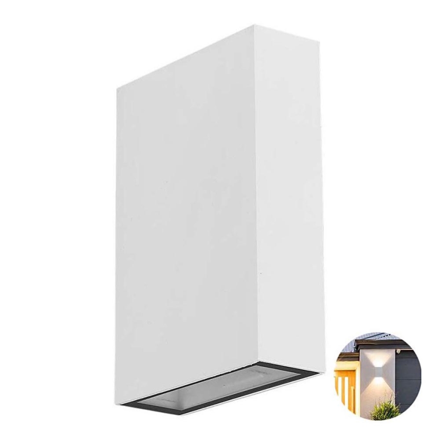 LED Spoljna zidna lampa LED/4W/230V 3000K IP65 bela