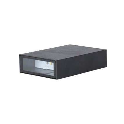LED Spoljna zidna lampa LED/4W/230V 3000K IP65 crno