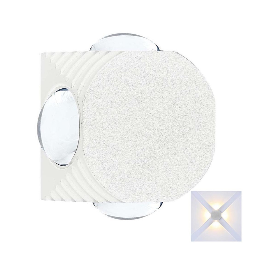 LED Spoljna zidna lampa LED/4W/230V 4000K IP54 bela