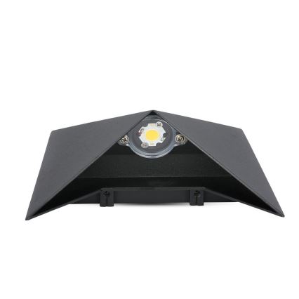 LED Spoljna zidna lampa LED/5W/230V 3000K IP65 crno