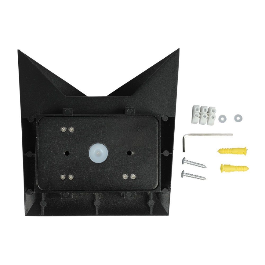 LED Spoljna zidna lampa LED/5W/230V 3000K IP65 crno