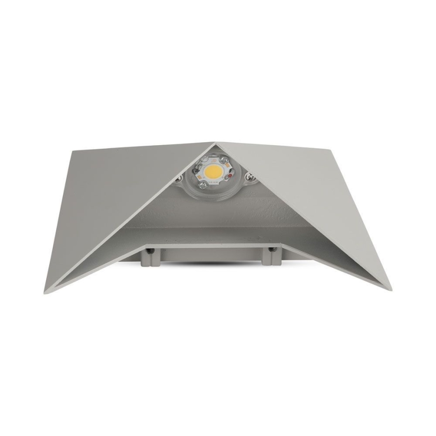 LED Spoljna zidna lampa LED/5W/230V 4000K IP65 sivo